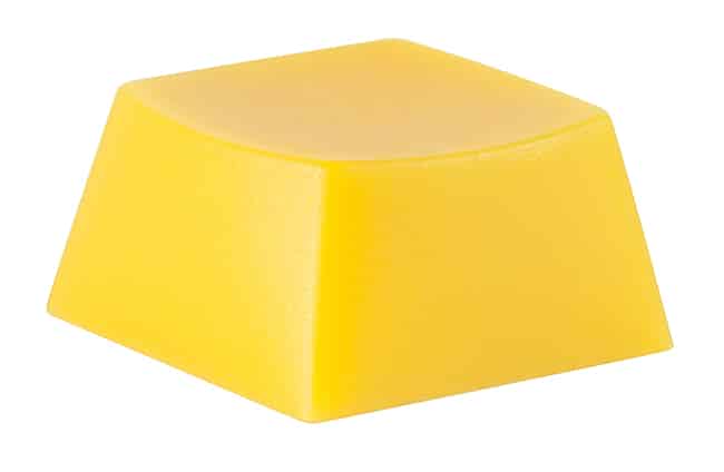 CAP TACTILE SQUARE YELLOW