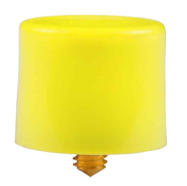 CAP PUSHBUTTON ROUND YELLOW