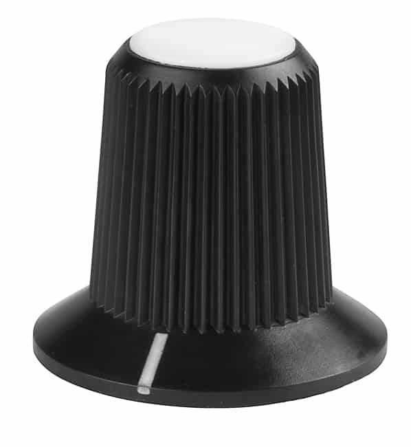 SWITCH KNOB SMALL ROTARY WHITE