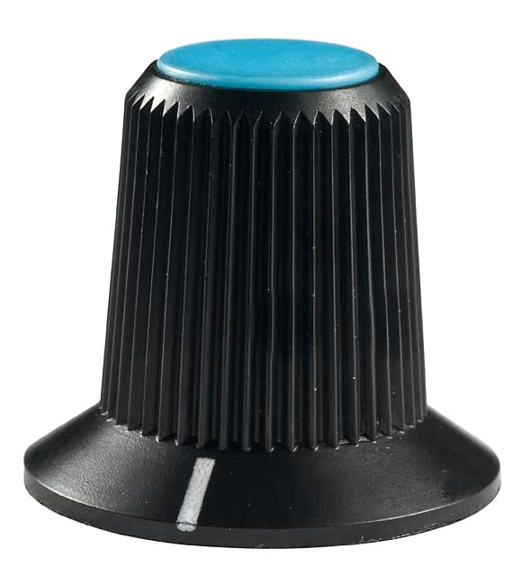 SW CAP SMALL ROTARY KNOB BLUE