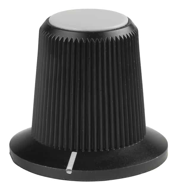 KNOB LARGE GRAY TIPPED MR SER