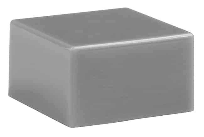 CAP TACTILE SQUARE GRAY