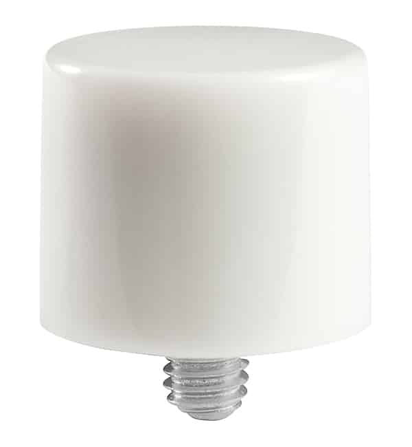 CAP PUSHBUTTON ROUND WHITE