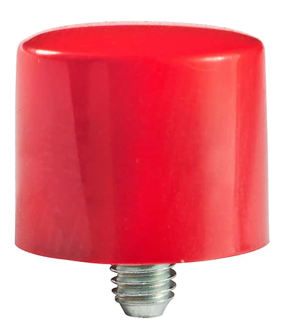 CAP PUSHBUTTON ROUND RED