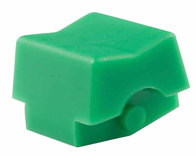 CAP ROCKER RECTANGULAR GREEN
