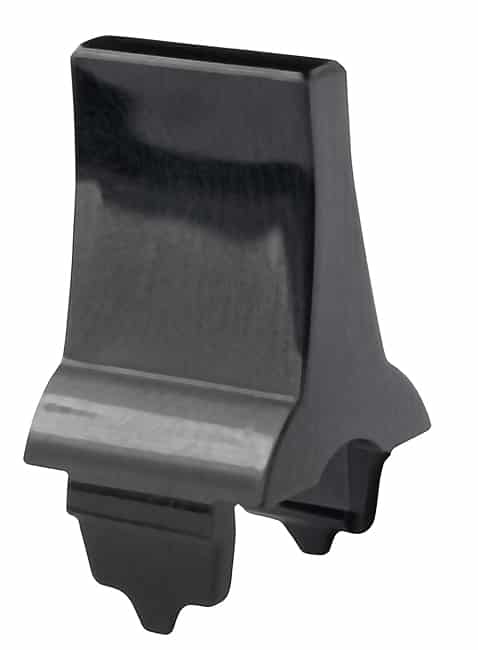 CAP ROCKER RECTANGULAR BLACK