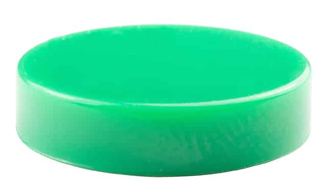 CAP PUSHBUTTON ROUND GREEN