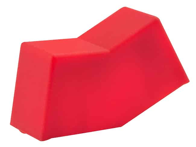 CAP ROCKER RECTANGULAR RED