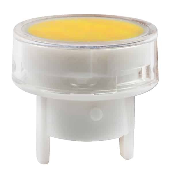 CAP PUSHBUTTON ROUND CLEAR/YEL