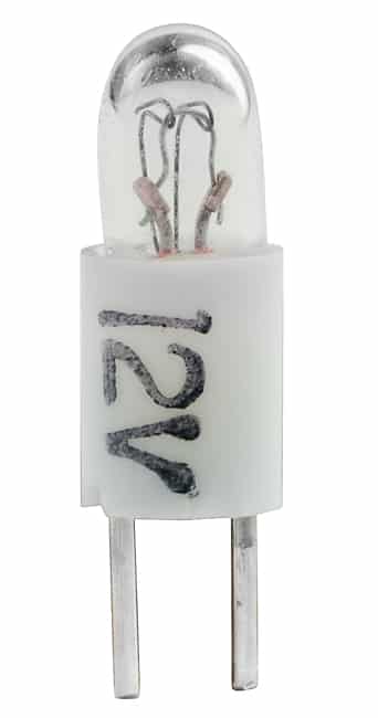 LAMP INCAN 12V T-1 BI-PIN KB/YB