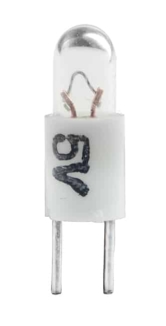 LAMP INCAN 5V T-1 BI-PIN KB/YB