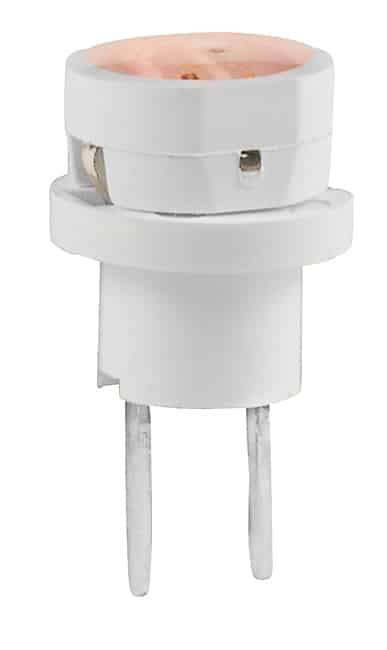 LED 2 ELEMENT RED T-1 BI-PIN