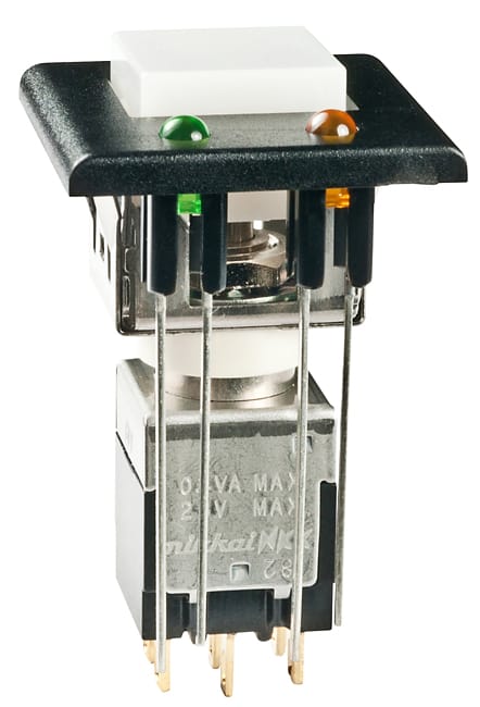 Light Touch Miniature Pushbutton