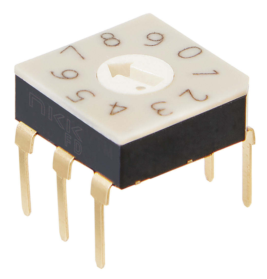 Ultra-Thin DIP Rotary Switch