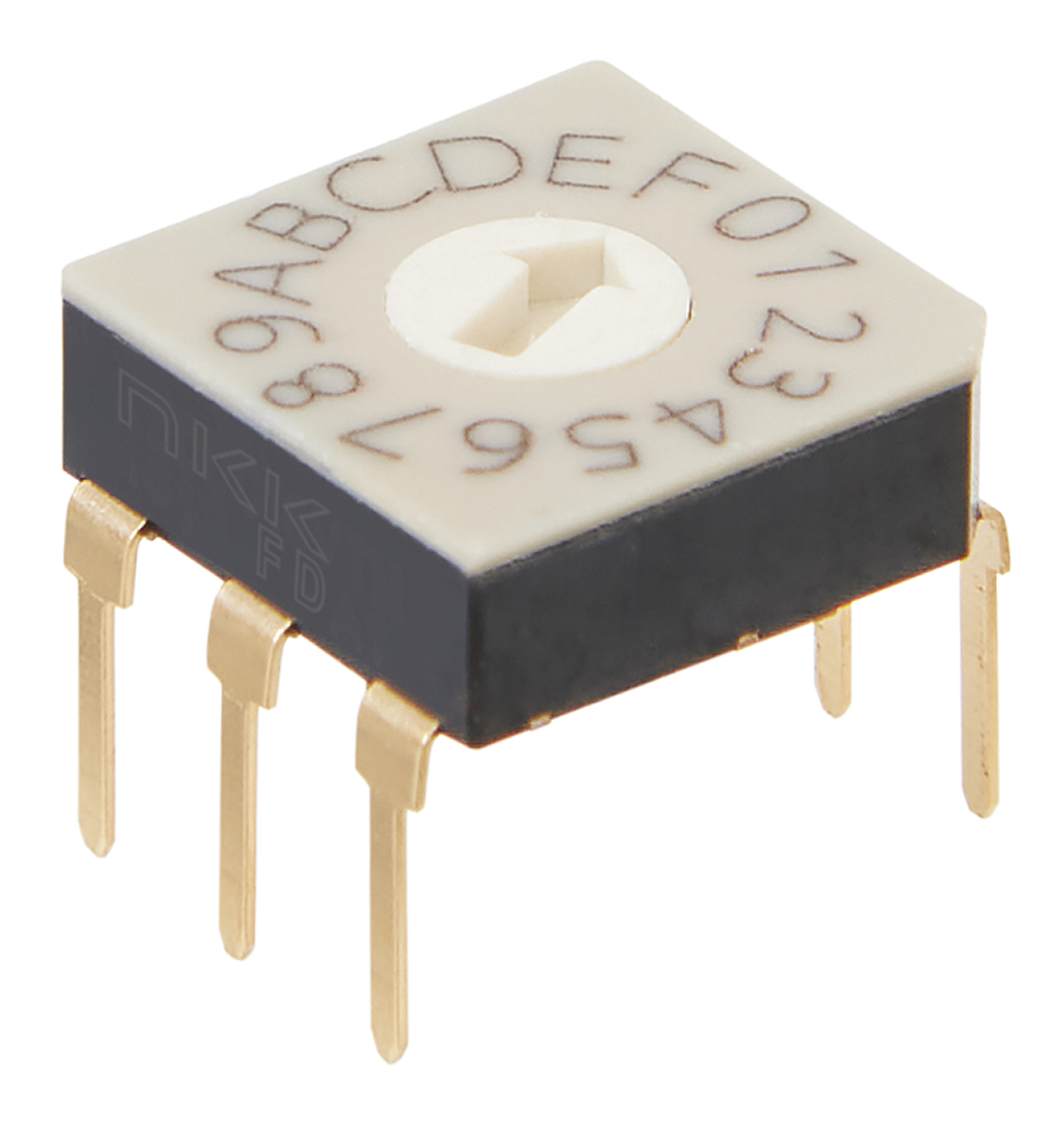 Ultra-Thin DIP Rotary Switch