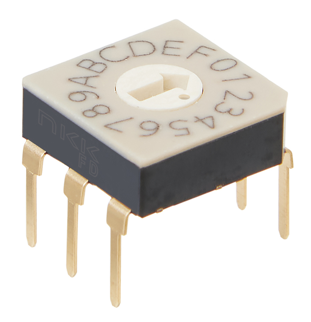 Ultra-Thin DIP Rotary Switch