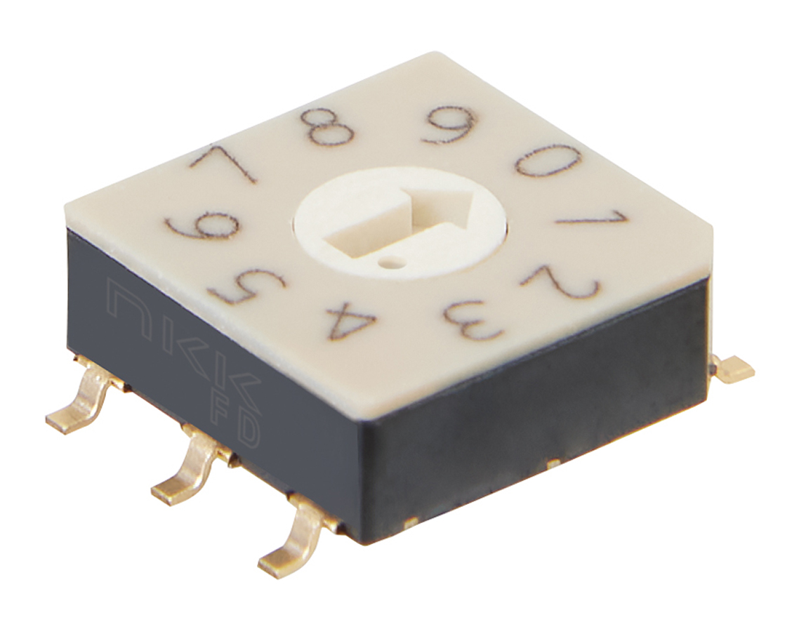 Ultra-Thin DIP Rotary Switch