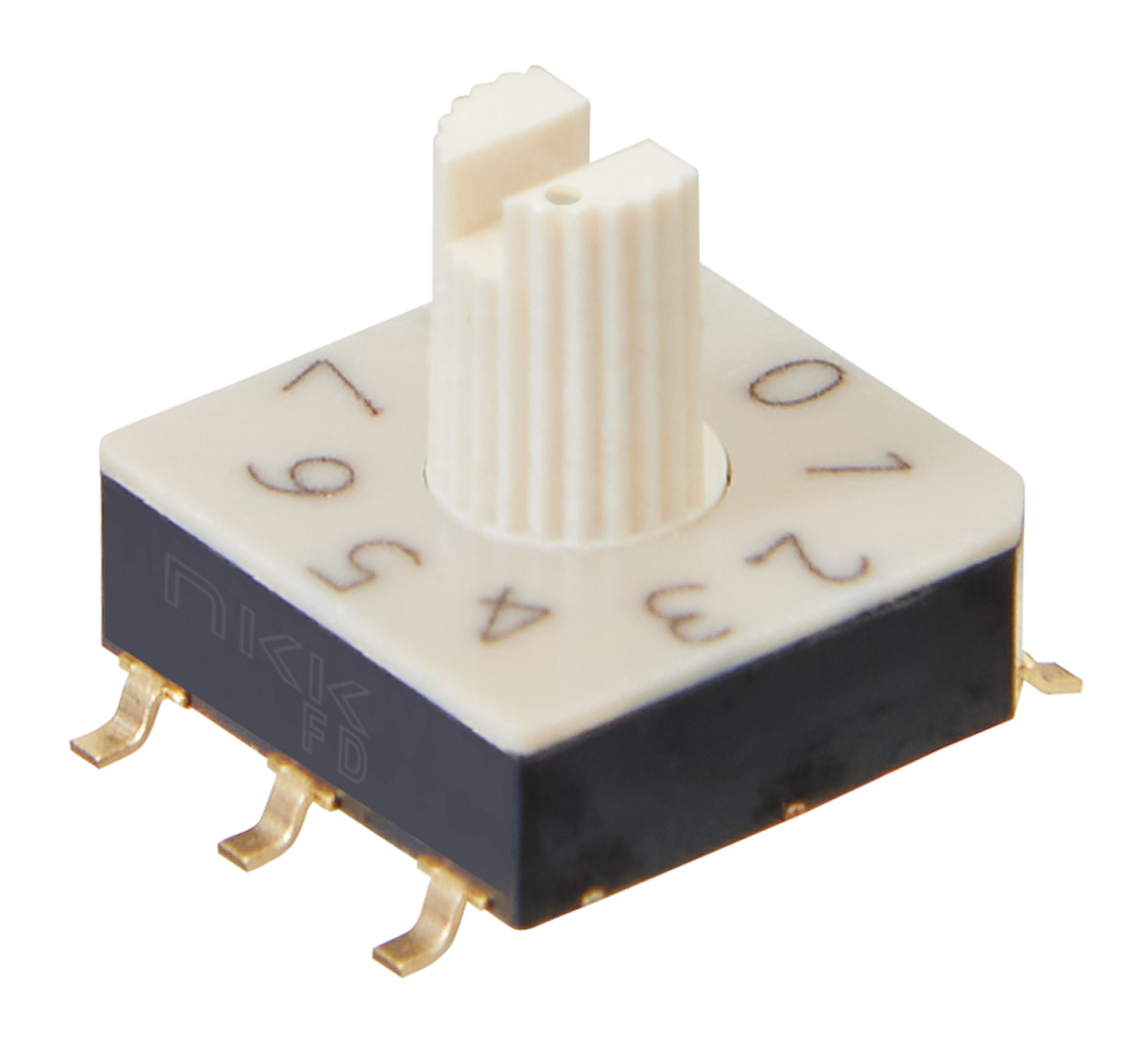 Ultra-Thin DIP Rotary Switch