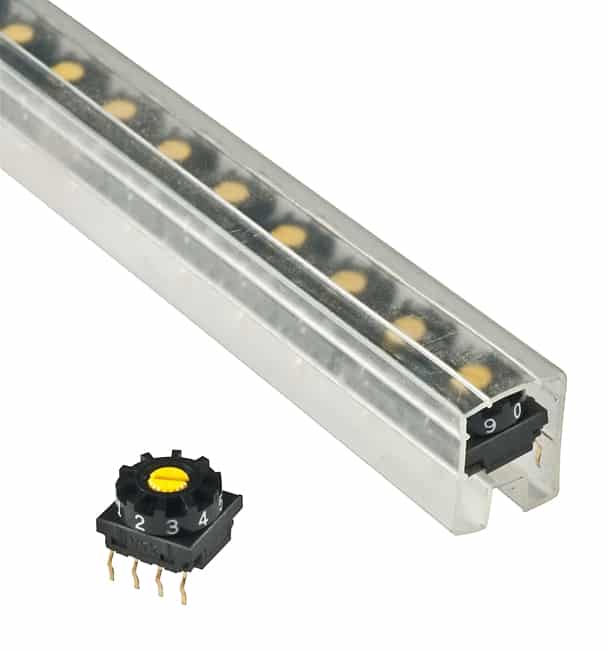 10mm Ultra-Thin DIP Rotaries