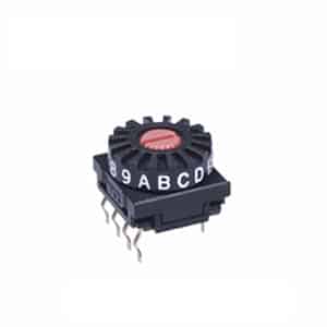 SWITCH ROTARY DIP HEX 100MA 5V