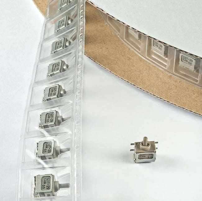   Process Sealed Ultra-Miniature SMT Toggles