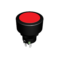 Miniature Audio-Video 4-Pin RGB Pushbuttons