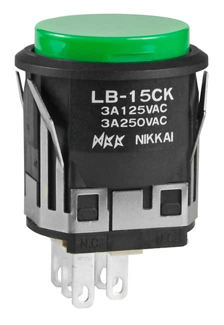 SWITCH PUSHBUTTON SPDT 3A 125V