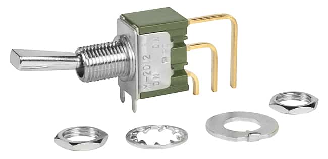 Angle PC Mount Miniature Toggle