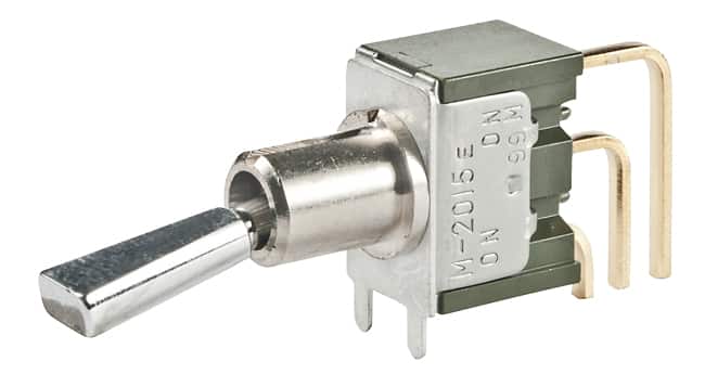 Angle PC Mount Miniature Toggles