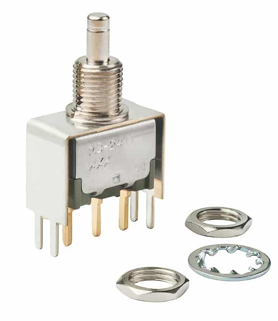 Snap-Action Bracket PC Mount Pushbutton