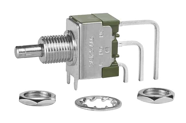 Snap-Action Bracket PC Mount Pushbutton