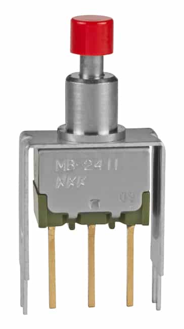 Snap-Action Bracket PC Mount Pushbutton