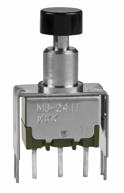 Snap-Action Bracket PC Mount Pushbutton