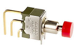 Snap-Action Bracket PC Mount Pushbutton