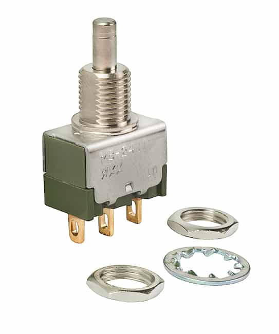 Snap-Action Bushing Mount Pushbutton