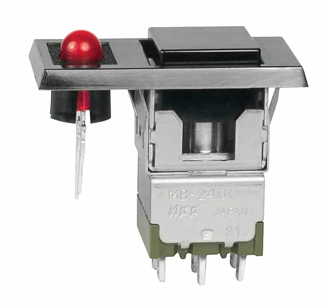 Snap-Action Snap-In Mount Pushbutton