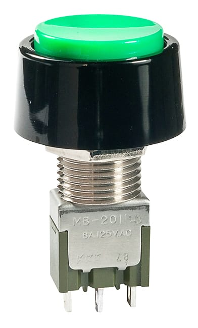 SWITCH PUSHBUTTON SPDT 3A 125V