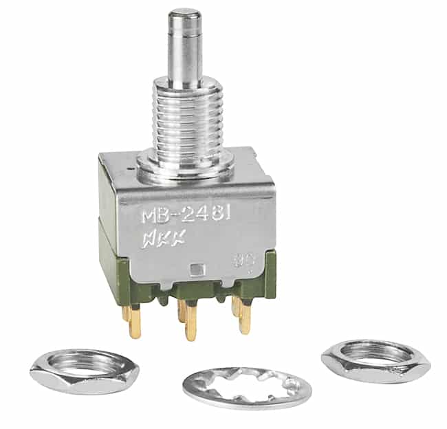 Snap-Action Bushing Mount Pushbutton