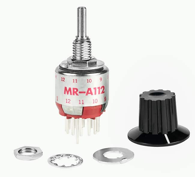 SWITCH ROTARY 2-12POS 250MA 125V