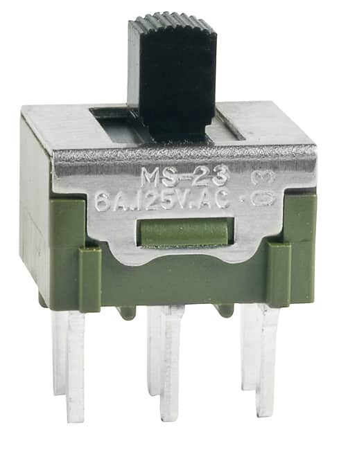 SWITCH SLIDE DPDT 3A 125V