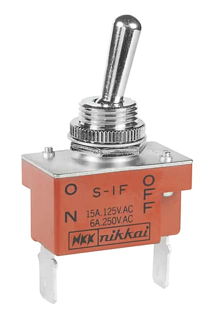 Switch Toggle SPST 15A 125V