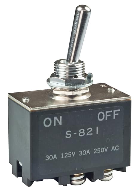 SWITCH TOGGLE DPST 30A 125V