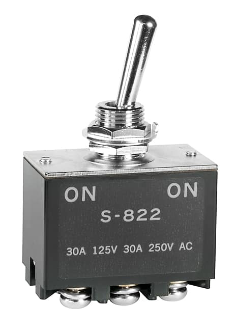 Switch Toggle DPDT 30A 125V