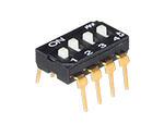 JS01, JS03-Series Ultra-Miniature Slide & Piano DIP Switches