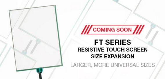 NKK Announces Release of Six New FT Series Resistive Touch Screens to Align with Growing Industry Trends