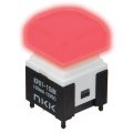 KP-Series Miniature Audio/Video 4-Pin RGB Illuminated Pushbutton Switches