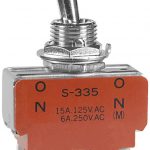 S Series Toggle with Quick Connect Terminals