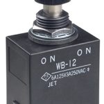WB Series Pushbutton with Solder Lug or Screw Lug Terminals