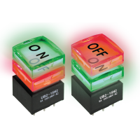 <strong>Product Focus: UB2 Series - Low Profile Pushbutton Switch with Alternating Legends</strong>