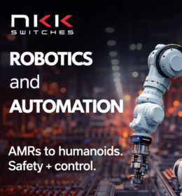 <strong>NKK Switches in Automation: AMRs, Teach Pendants, Cobots and Humanoids</strong>